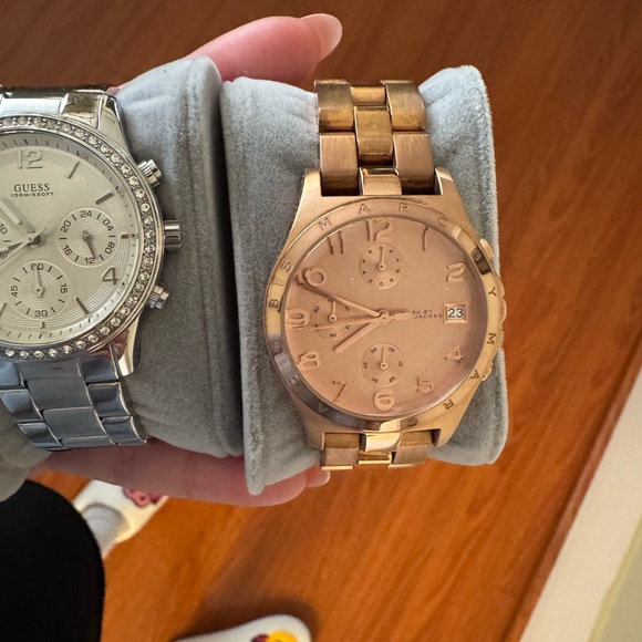 3 Watch Set - Blue, Silver, Rose Gold - Picture 4 of 10